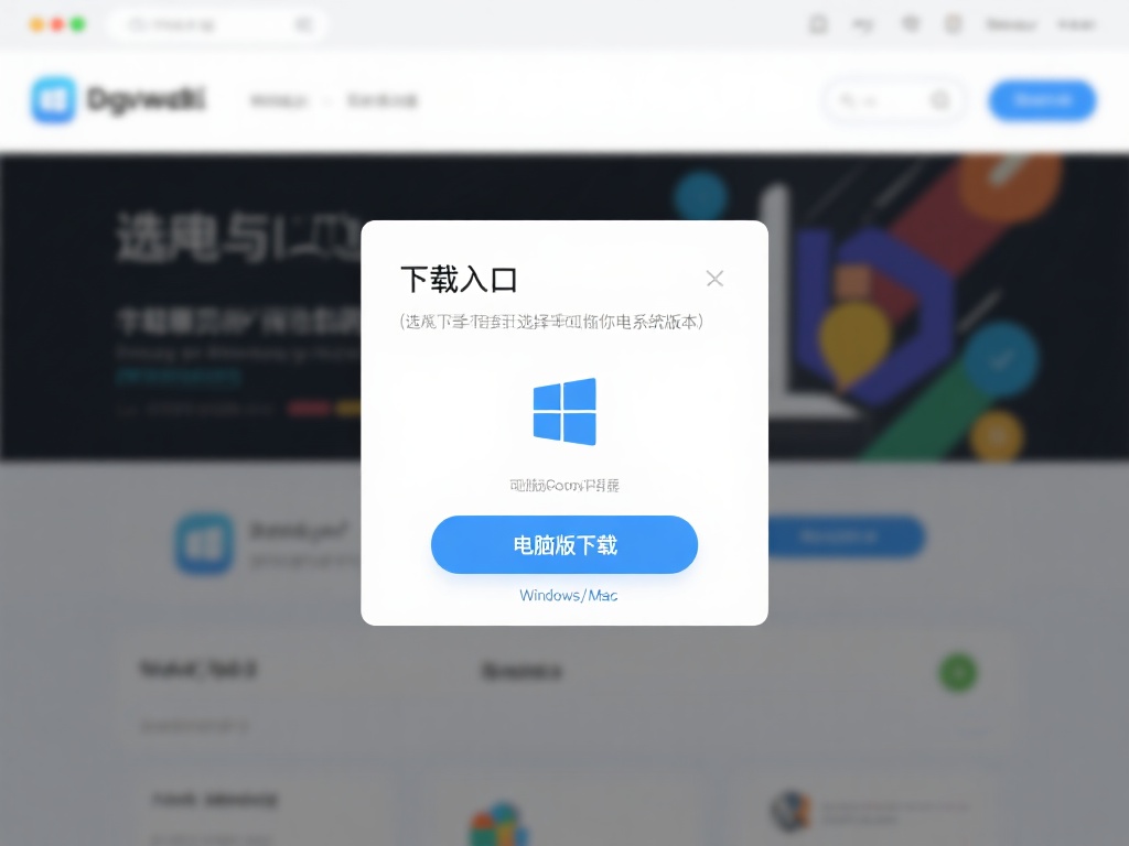 步骤2：找到下载入口
在官网首页，通常会有一个明